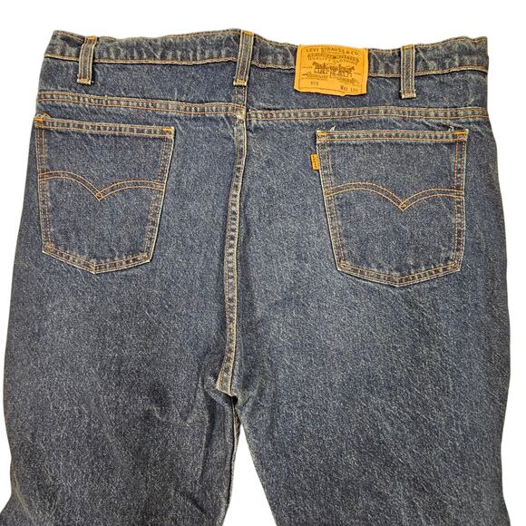 Levi's Vintage 90's Orange Tab  505 Jeans W42 L 30 Made in USA - Picture 5 of 15